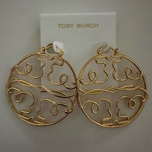 Tory Burch Gold Filigree Earrings